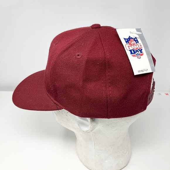 Arizona Cardinals Hat Cap Snap Back Mens Red NFL Football Embroidered Team‎ - Picture 2 of 8